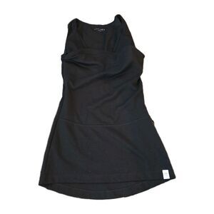 LALABU Sz L Black Baby Wearing Carry Nursing Skin To Skin Tank Top Blouse Ladies